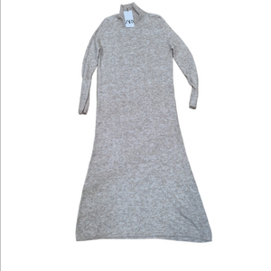 Zara Size Xl Sweater Dress For Winter New With Tags